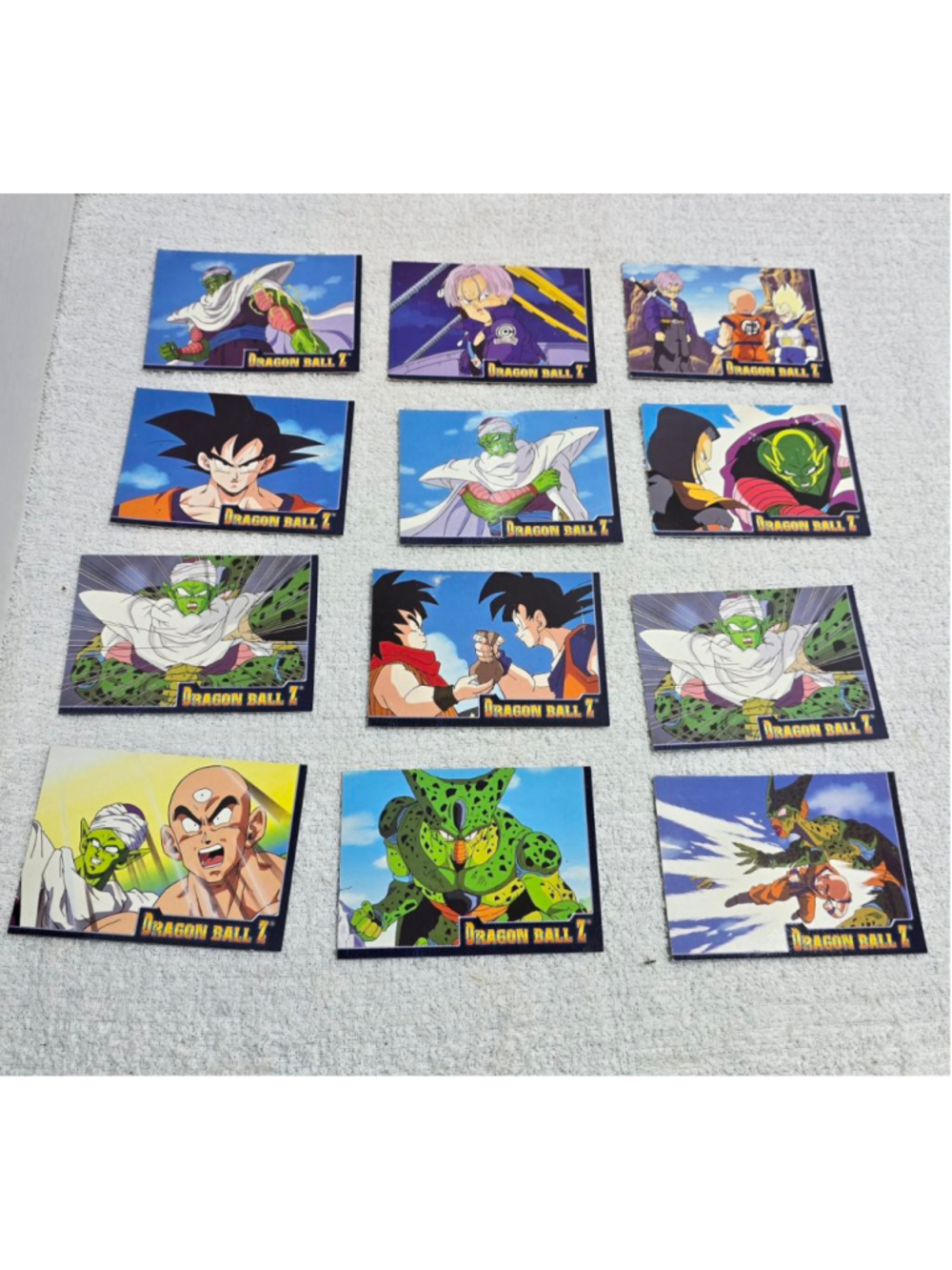 Dragon ball z trading Cards 12 pcs